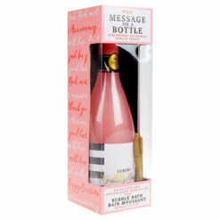 Bain Moussant Bouteille Message Personnalisable -Cadeau boutique bain moussant champagne message personnalisable 2