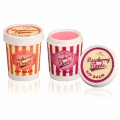 Boîte De 2 Baumes à Lèvres Crème Glacée