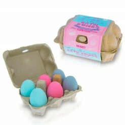 Boîte De 6 Oeufs De Bain Effervescents