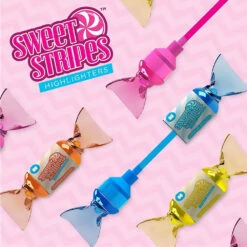 Boîte De 8 Bonbons Surligneurs Fluo