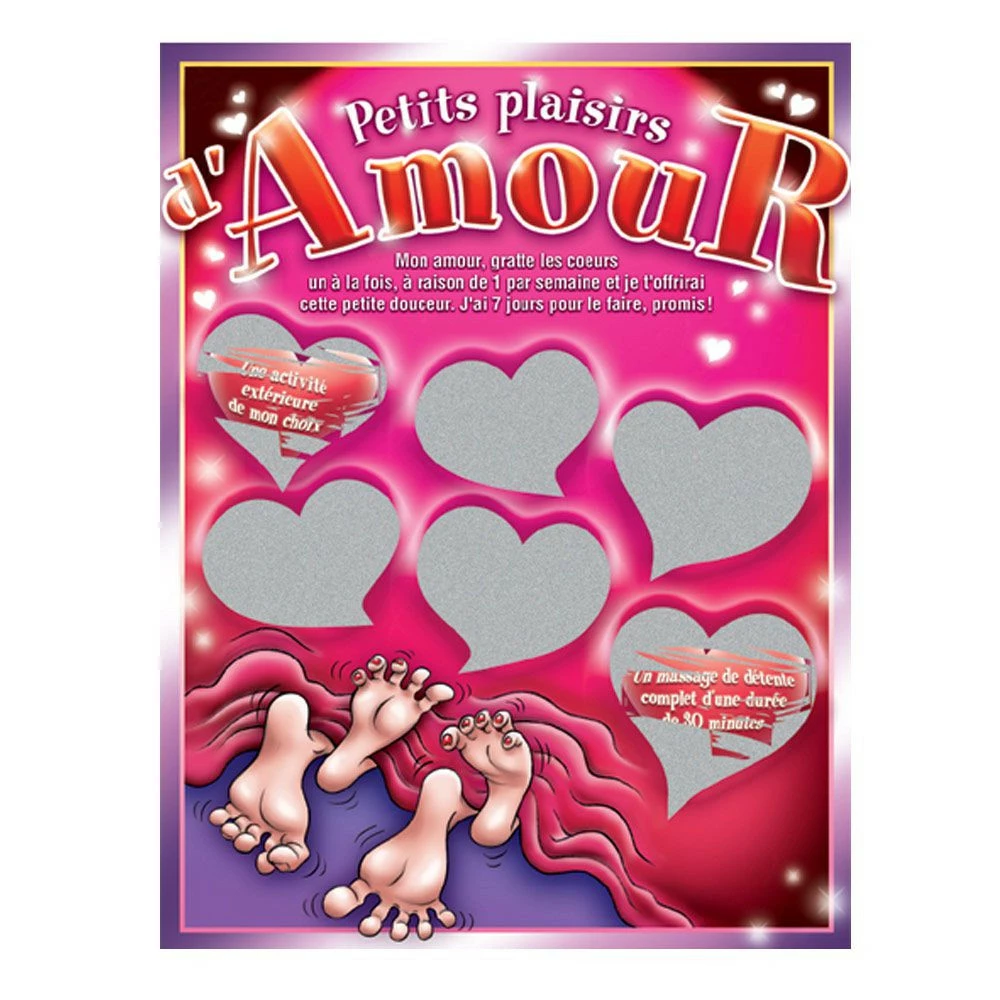 Bon à Gratter Petits Plaisirs D'amour 4 Bon à Gratter Petits Plaisirs D'amour – Image 2