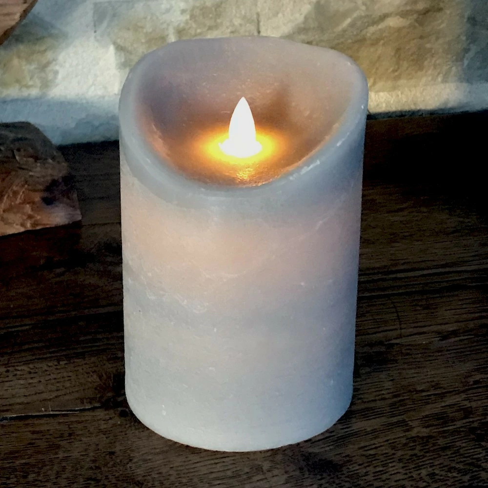 Bougie Cire Led à Flamme Vacillante 4 Bougie Cire Led à Flamme Vacillante – Image 2