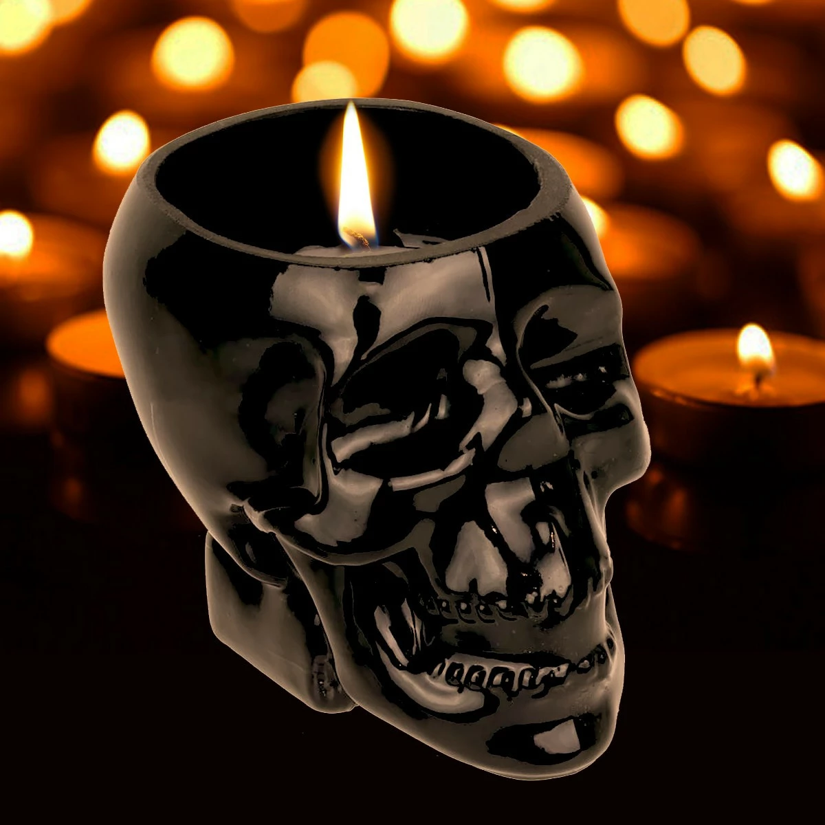 Bougie Crâne Tête De Mort 5 Bougie Crâne Tête De Mort – Image 3