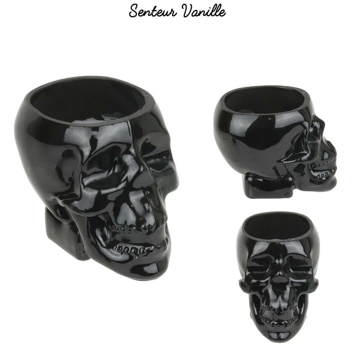 Bougie Crâne Tête De Mort 3 Bougie Crâne Tête De Mort