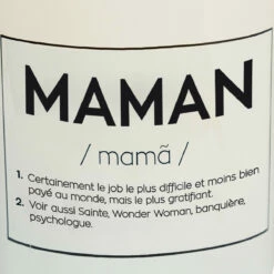 Bougie Définition MAMAN -Cadeau boutique bougie definition maman 2