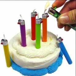 Bougies Anniversaire Briquet Flikz