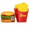 Burger Frites Taille-crayon Et Gomme 2 Burger Frites Taille-crayon Et Gomme -Cadeau boutique burger frites taille crayon et gomme