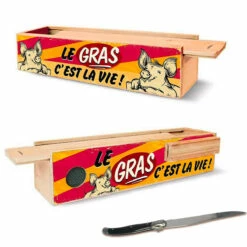 Cave à Saucisson Le Gras C'est La Vie -Cadeau boutique cave a saucisson le gras c est la vie 3
