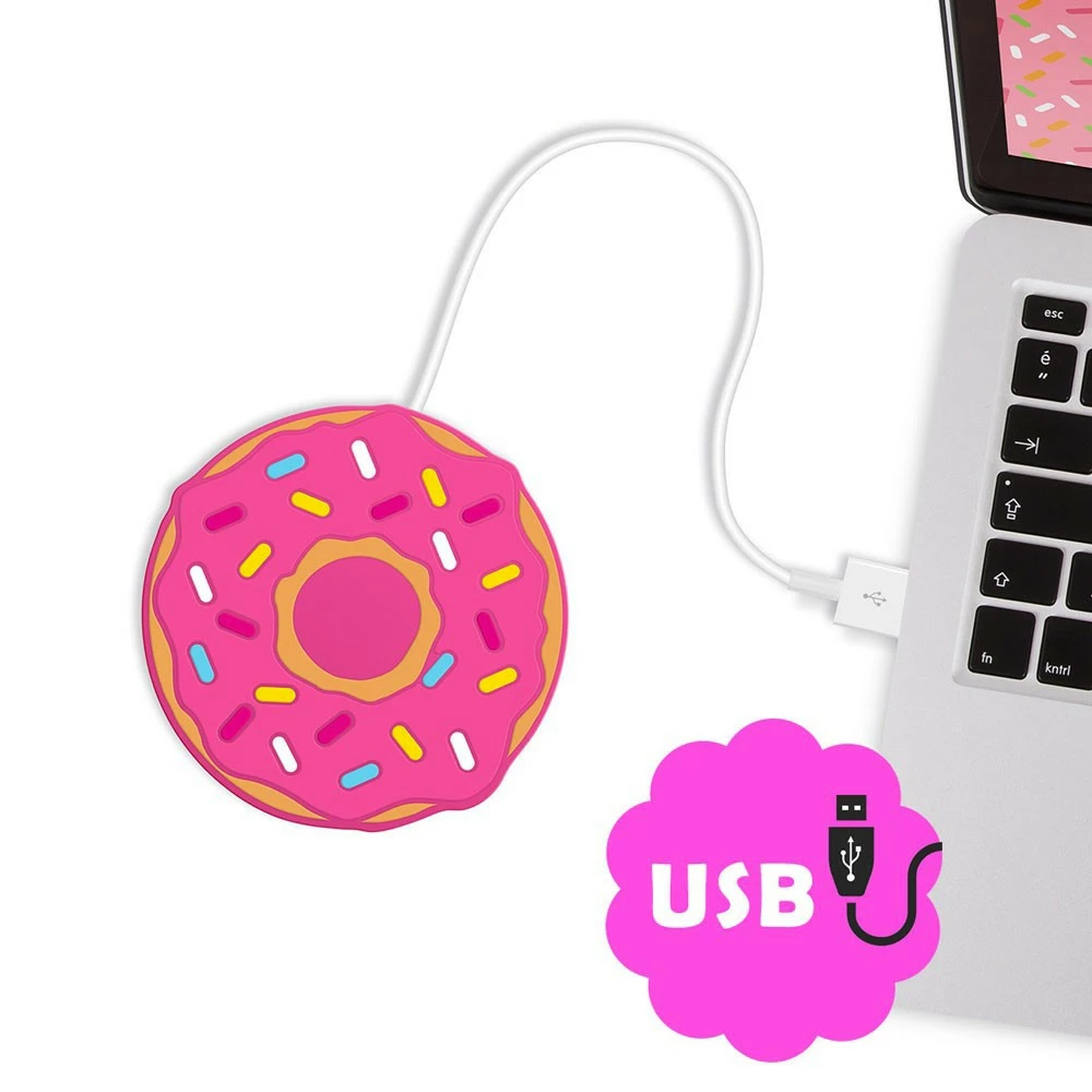 Chauffe-tasse USB Donut 4 Chauffe-tasse USB Donut – Image 2