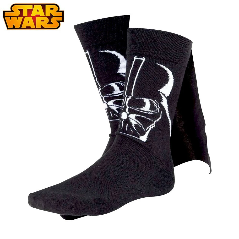 Chaussettes Dark Vador Star Wars Avec Cape 4 Chaussettes Dark Vador Star Wars Avec Cape – Image 2