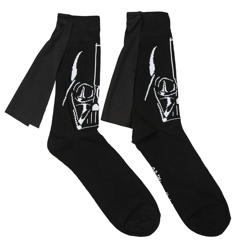 Chaussettes Dark Vador Star Wars Avec Cape 3 Chaussettes Dark Vador Star Wars Avec Cape