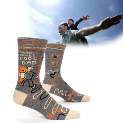 Chaussettes Here Comes Cool Dad -Cadeau boutique chaussettes here comes cool dad 2