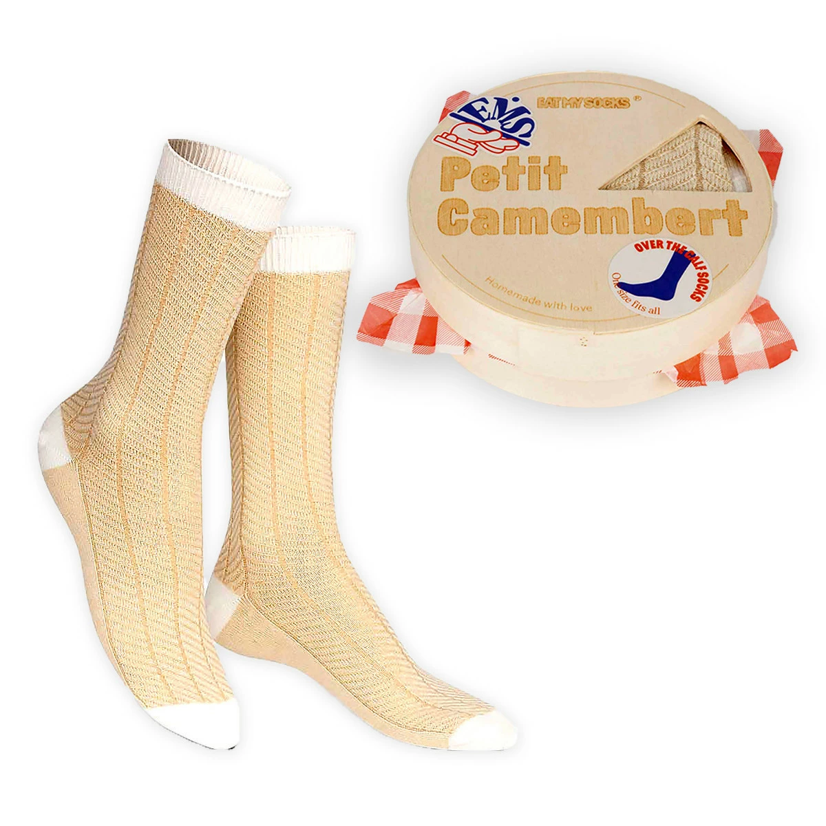 Chaussettes Petit Camembert 6 Chaussettes Petit Camembert – Image 4