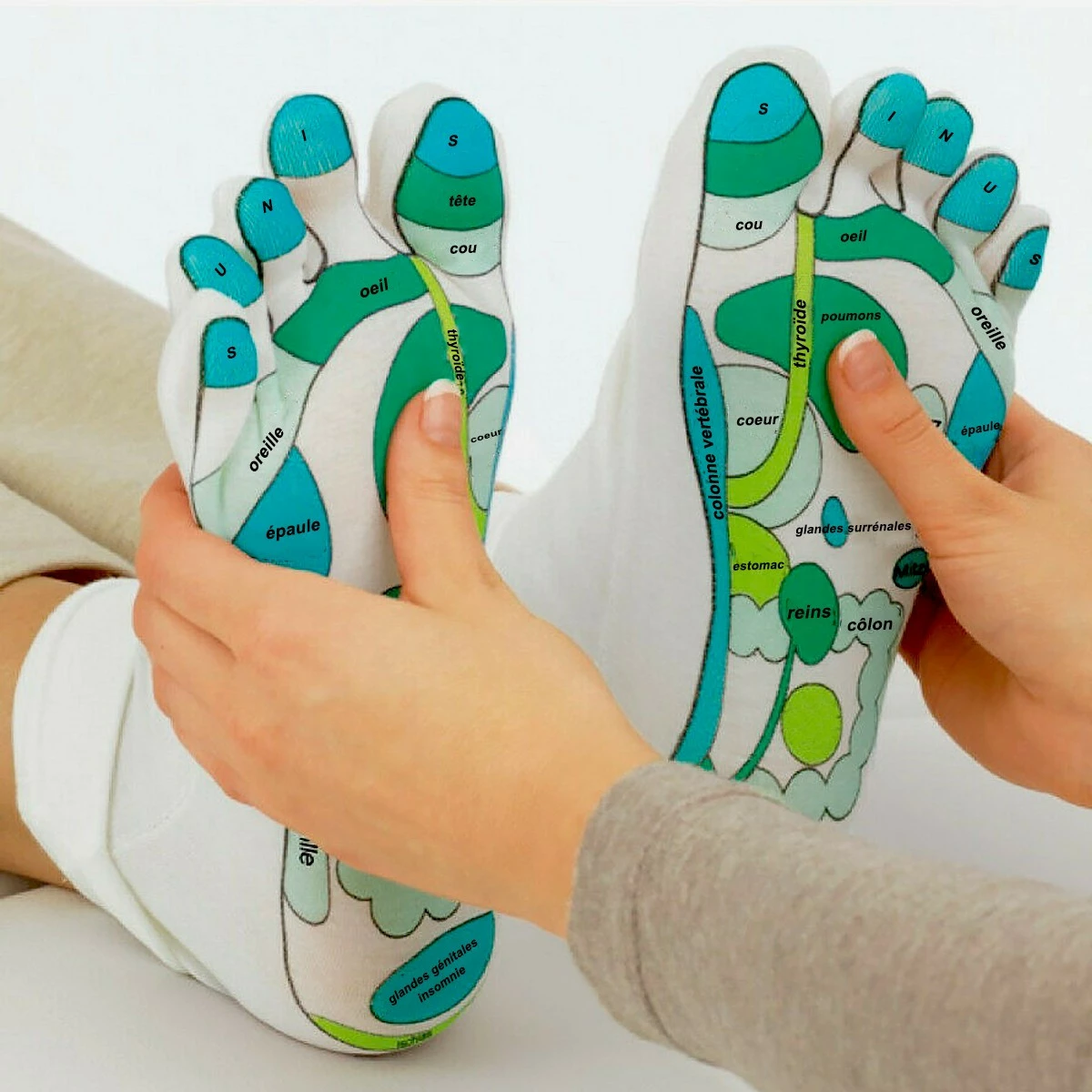 Chaussettes SPA Hydratation Et Réflexologie 4 Chaussettes SPA Hydratation Et Réflexologie – Image 2