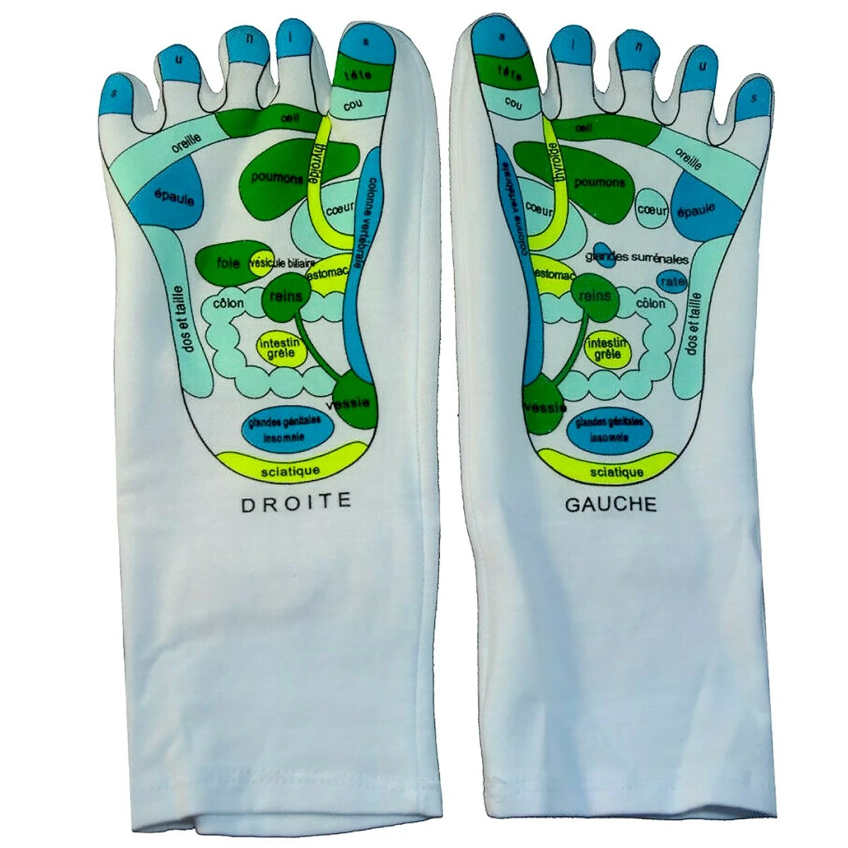 Chaussettes SPA Hydratation Et Réflexologie 3 Chaussettes SPA Hydratation Et Réflexologie