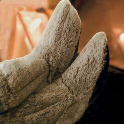 Chaussons Chauffants En Fourrure -Cadeau boutique chaussons chauffants en fourrure 2