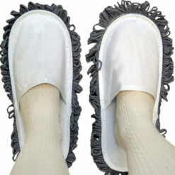 Chaussons Serpillères -Cadeau boutique chaussons serpilleres anti poussiere 2