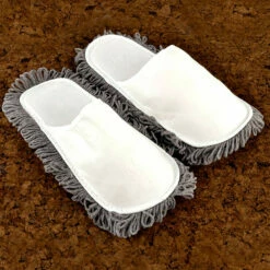 Chaussons Serpillères -Cadeau boutique chaussons serpilleres anti poussiere 3