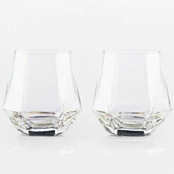 Out Of The Blue Coffret 2 Verres à Vin "Diamond" -Cadeau boutique coffret 2 verres diamant a whisky 3