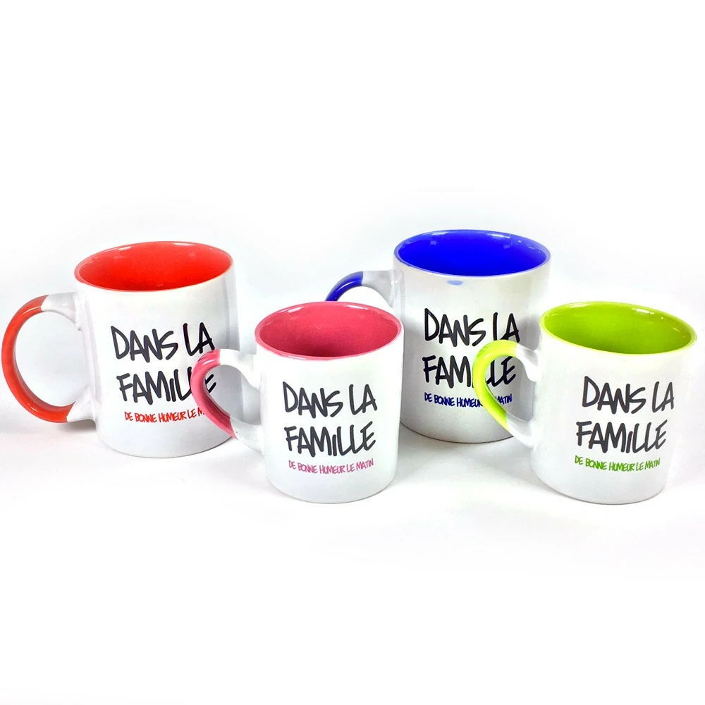 Coffret 4 Mugs La Famille 5 Coffret 4 Mugs La Famille – Image 3