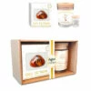 Coffret Bougie Et Pierre Précieuse Oeil De Tigre -Cadeau boutique coffret bougie et pierre precieuse oeil de tigre