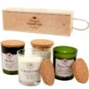 Coffret Bougies Oenologie -Cadeau boutique coffret bougies oenologie