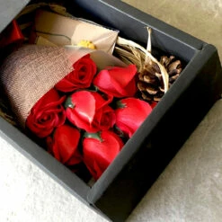 Coffret Cadeau Bouquet De Roses Savon -Cadeau boutique coffret cadeau bouquet de roses savon 2