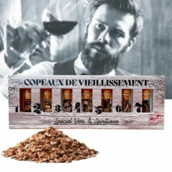 Coffret Copeaux De Bois De Vieillissement -Cadeau boutique coffret copeaux de bois de vieillissement 3
