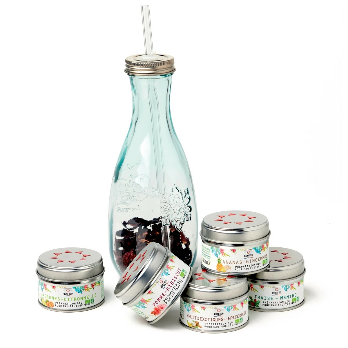 Coffret Eaux Fruitées Bio 4 Coffret Eaux Fruitées Bio – Image 2