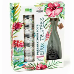 Coffret Eaux Fruitées Bio 7 Coffret Eaux Fruitées Bio -Cadeau boutique coffret eaux fruitees bio 2