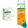 Coffret Mug Chaussettes La Retraite -Cadeau boutique coffret mug chaussettes la retraite