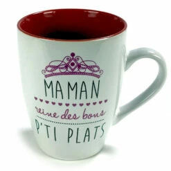 Coffret Mugs Papa Roi Et Maman Reine -Cadeau boutique coffret mugs papa roi et maman reine 1