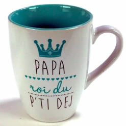 Coffret Mugs Papa Roi Et Maman Reine -Cadeau boutique coffret mugs papa roi et maman reine 4