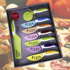 Coffret Ustensiles à Pizza 7 Coffret Ustensiles à Pizza -Cadeau boutique coffret ustensiles a pizza 2