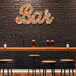 Collecteur Capsules Mural BAR -Cadeau boutique collecteur capsules mural bar 2