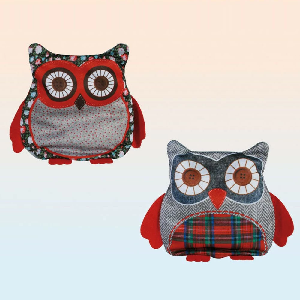 Coussin Chauffant Chouette Aux Noyaux De Cerises 4 Coussin Chauffant Chouette Aux Noyaux De Cerises – Image 2