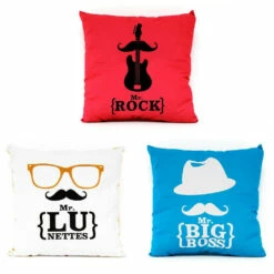 Coussin Mr Moustache 7 Coussin Mr Moustache -Cadeau boutique coussin mr moustache 2