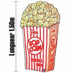 Couverture Géante Popcorn -Cadeau boutique couverture geante popcorn 2