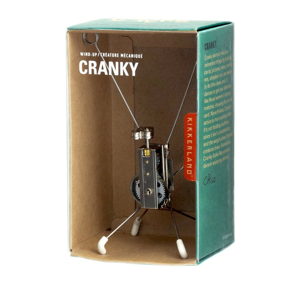 KIKKERLAND Cranky Petite Bestiole Mécanique 4 KIKKERLAND Cranky Petite Bestiole Mécanique – Image 2