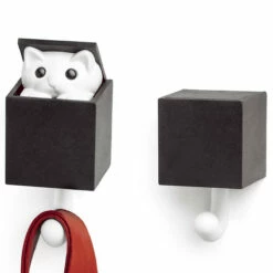 Crochet Mural Boîte à Chat -Cadeau boutique crochet mural boite a chat 4