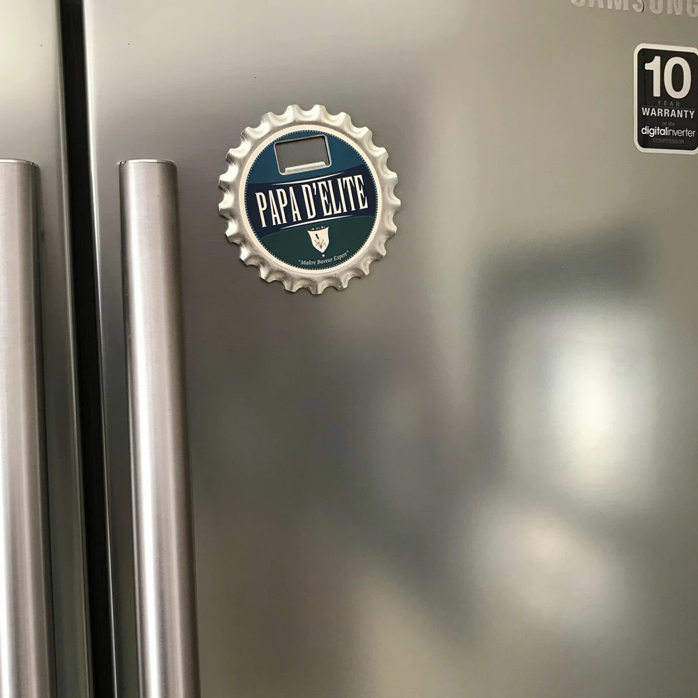 Décapsuleur Magnet Dessous De Verre Papa D'élite 4 Décapsuleur Magnet Dessous De Verre Papa D'élite – Image 2