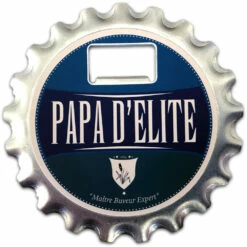 Décapsuleur Magnet Dessous De Verre Papa D'élite 12 Décapsuleur Magnet Dessous De Verre Papa D'élite -Cadeau boutique decapsuleur magnet dessous de verre papa d elite 4