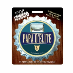 Décapsuleur Magnet Dessous De Verre Papa D'élite 13 Décapsuleur Magnet Dessous De Verre Papa D'élite -Cadeau boutique decapsuleur magnet dessous de verre papa d elite 5