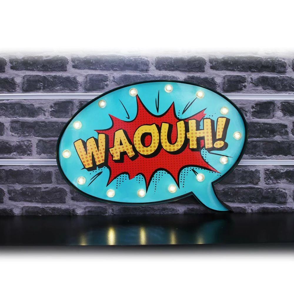 Décoration Bulle BD Lumineuse 4 Décoration Bulle BD Lumineuse – Image 2