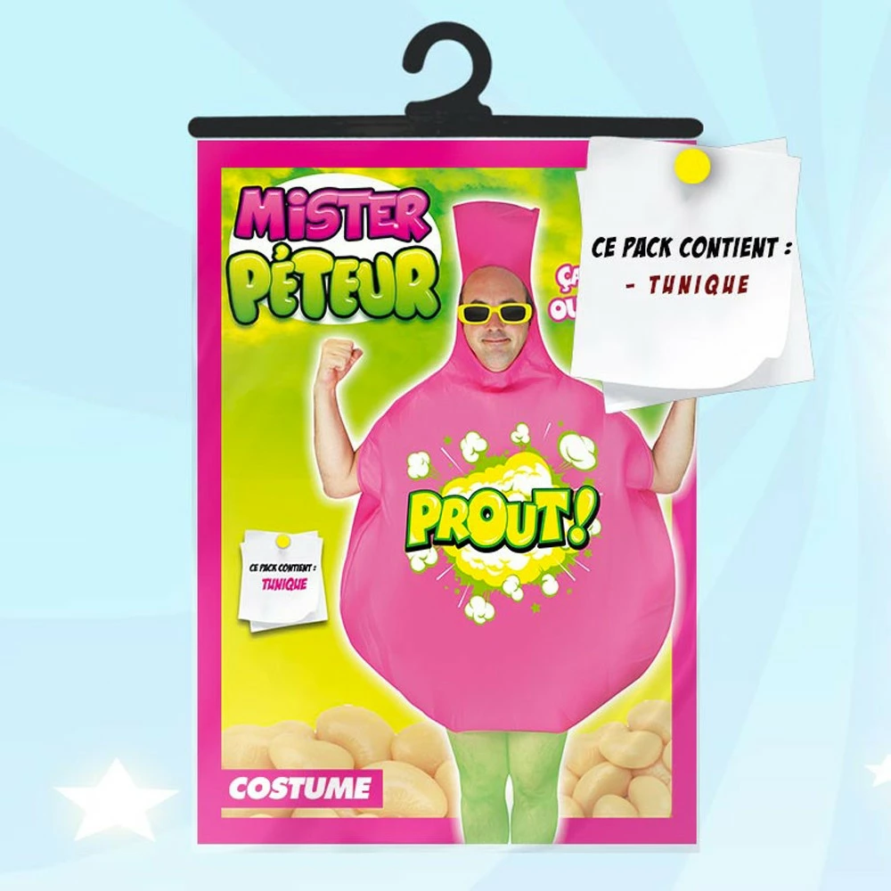 Déguisement Mister Péteur 3 Déguisement Mister Péteur
