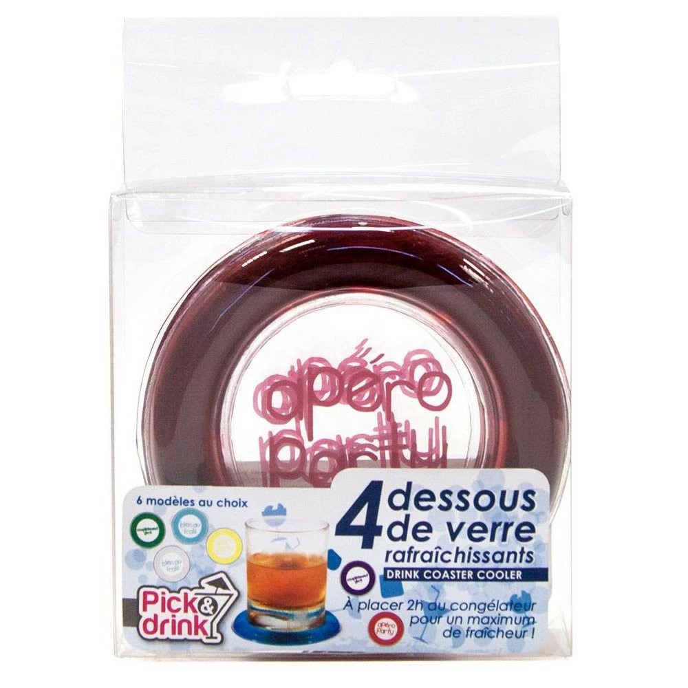 4 Dessous De Verre Gel Refroidissant 4 4 Dessous De Verre Gel Refroidissant – Image 2