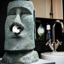 Distributeur De Mouchoirs Moai -Cadeau boutique distributeur de mouchoirs moai 3