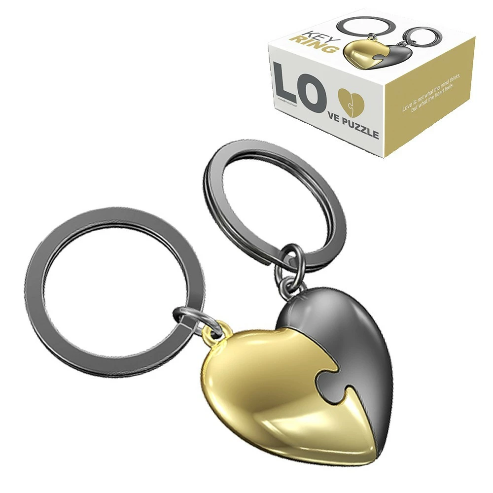 Duo Porte-clés Coeur à Partager Love Puzzle 3 Duo Porte-clés Coeur à Partager Love Puzzle