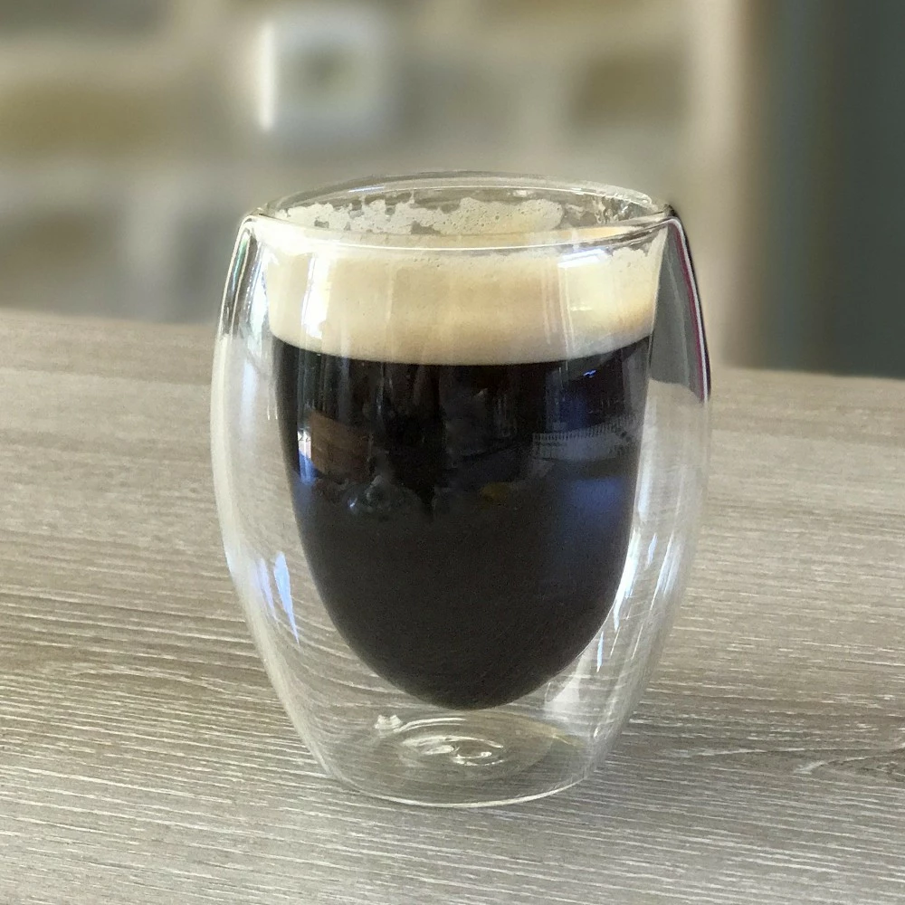 2 Tasses à Espresso Double Paroi 4 2 Tasses à Espresso Double Paroi – Image 2