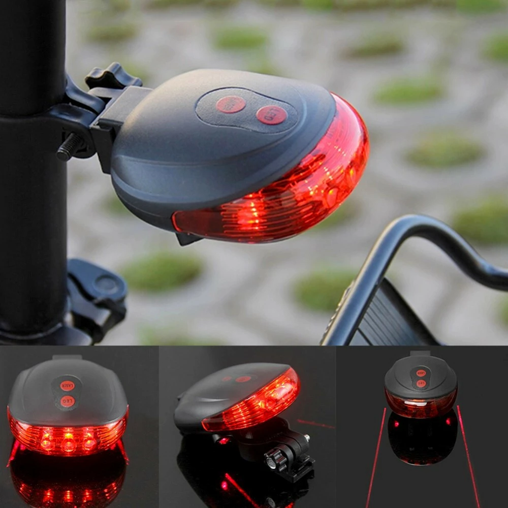 Eclairage De Vélo Double Laser 4 Eclairage De Vélo Double Laser – Image 2